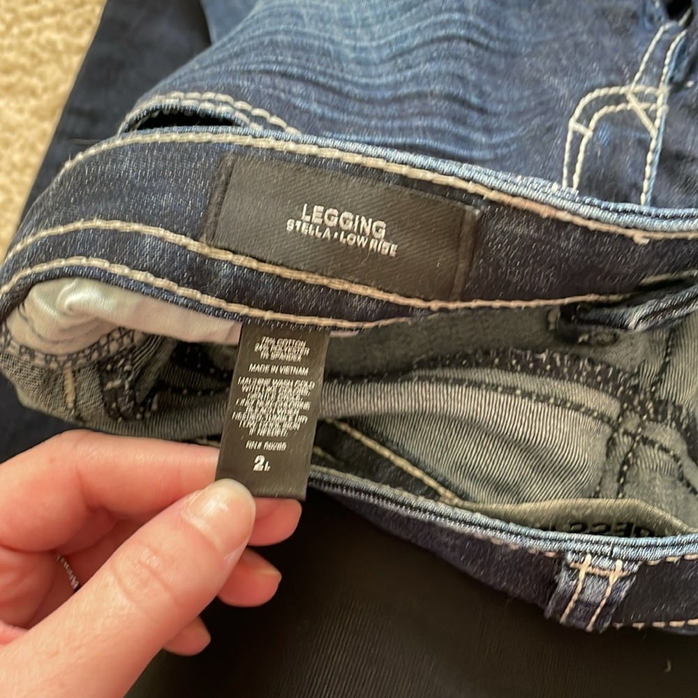 Express Jeans, Size 2 Long - Picture 3 of 3
